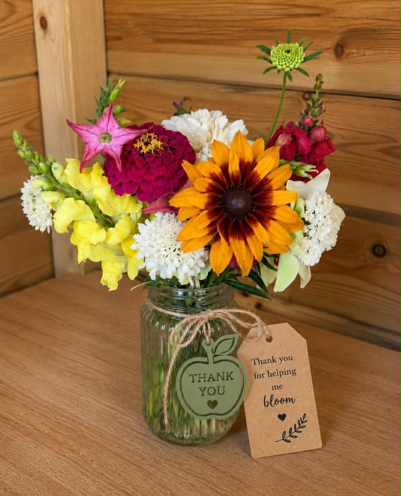 Thank-you bouquet with rudbeckia